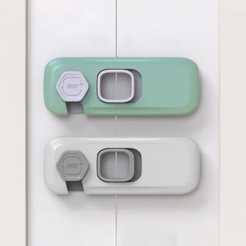 1PC serrature per armadietti per bambini protezione di sicurezza per bambini serratura di sicurezza per bambini multifunzione serrature per porte del frigorifero dell'armadio del cassetto del frigorifero