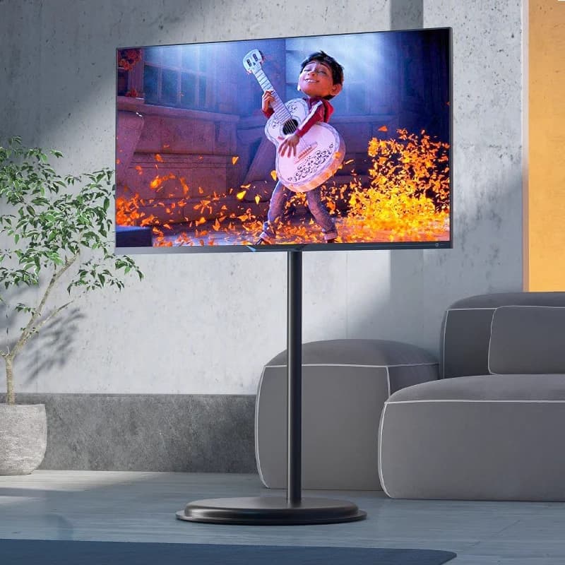 24-43 "floor TV stand Base for LCD screen to Plasma Arm for High-adjustable Monitor Bracket Support for PC Vertical Screen SC50200