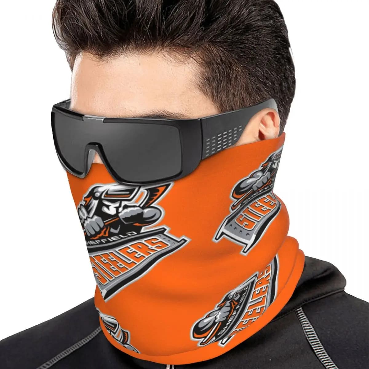 Sheffield Steelers Bandana Neck Cover Printed Wrap Mask Scarf Cycling Face Mask Unisex Adult Winter