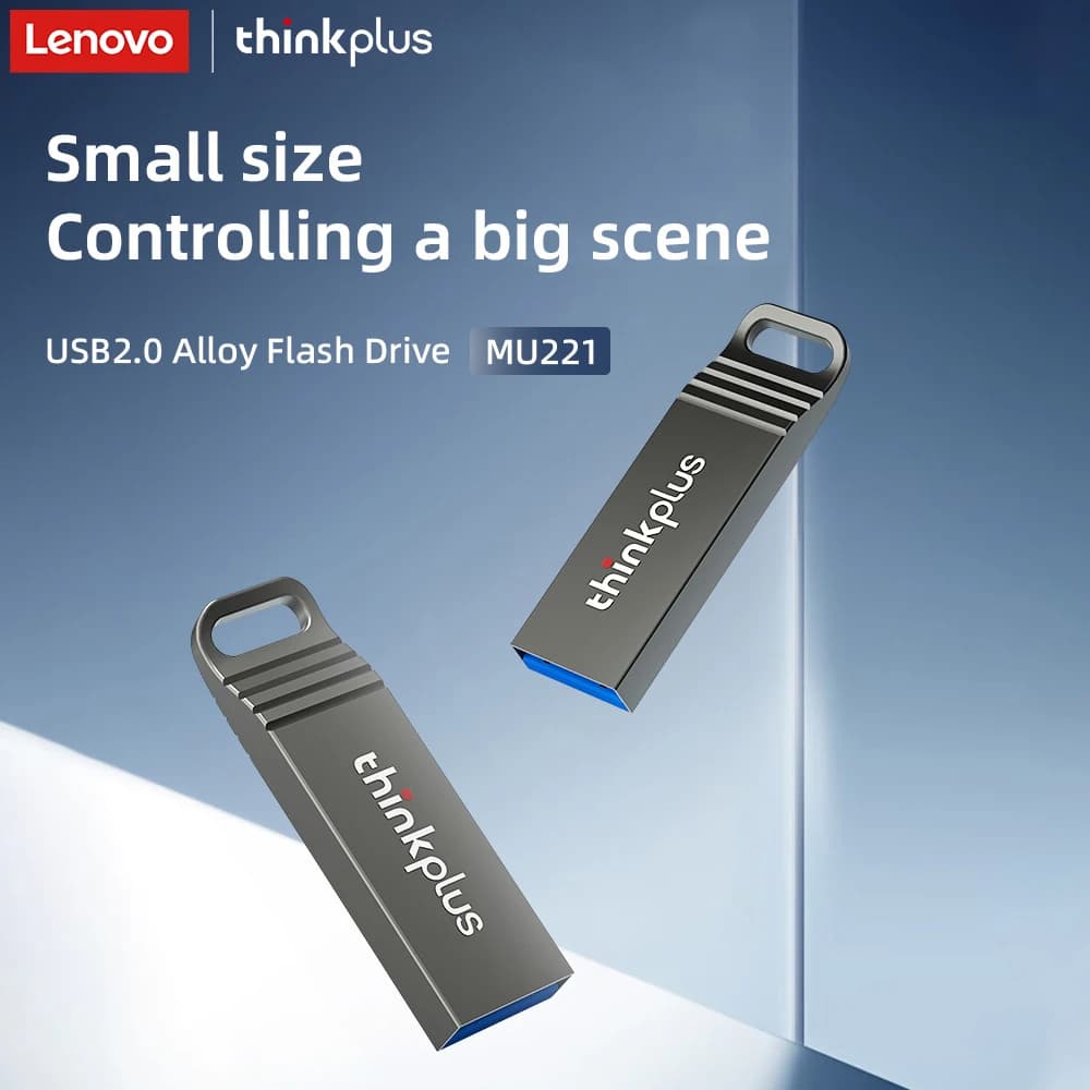 Chiavetta USB Lenovo 64GB/32GB/16GB/8GB, Pen Drive, Memoria USB per Archiviazione Dati