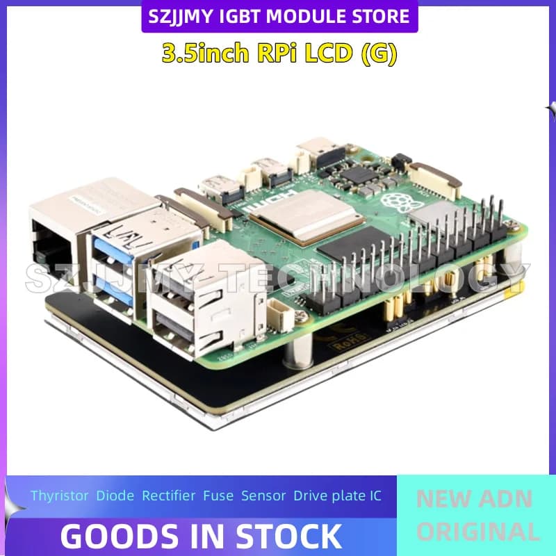 Raspberry Pi/ESP32 Display touch resistivo da 3,5 pollici Interfaccia SPI a colori IPS 262KNUOVO ORIGINALE IN MAGAZZINO