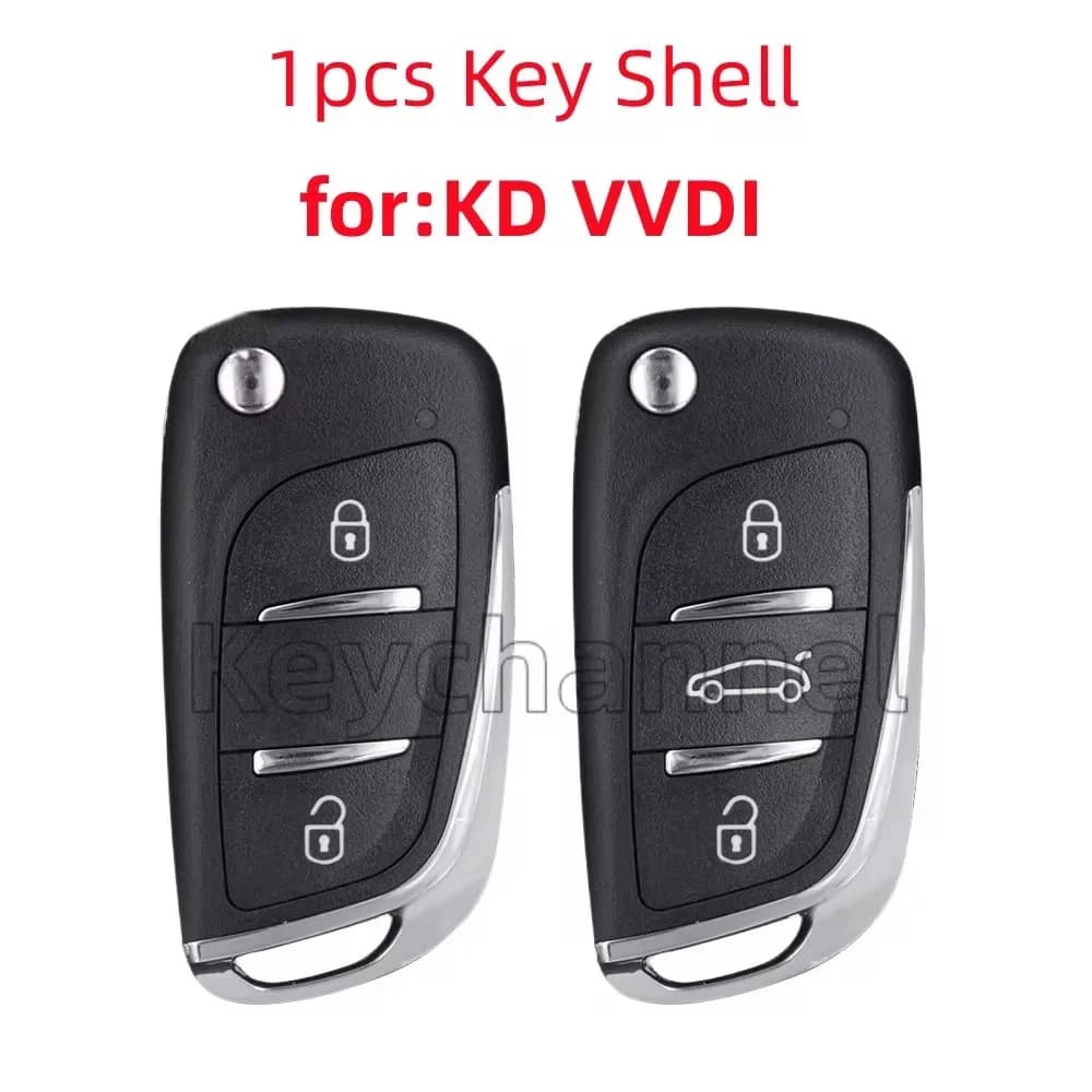1 pz 2/3 Pulsante Chiave Dell'automobile Borsette Xhorse Cassa A Distanza KEYDIY Flip Chiave Borsette DS Tipo Chiave Borsette per KD B11 NB11 VVDI XKDS00EN XEDS01EN