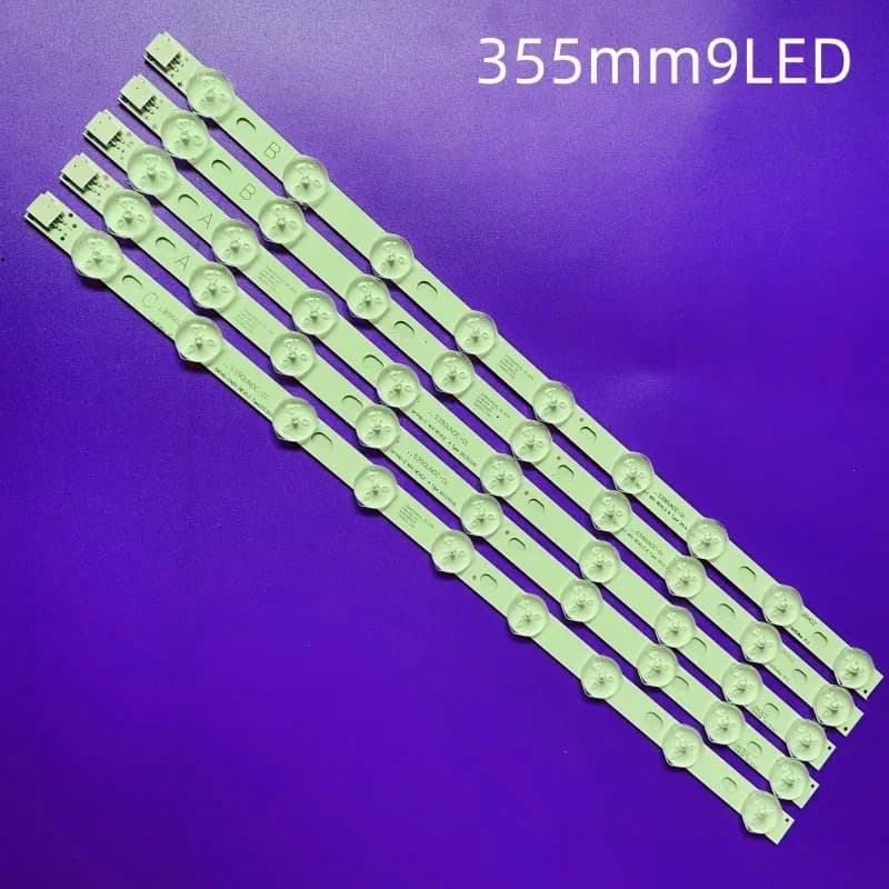 100% New 5pcs/Kit LED strips TD-SYSTEMS 40 TV K40DLV2F VESTEL 39 TV 39PF3025D VES390UNDC 01 40 BMS DLED 0.36A U5R7 YE PAR