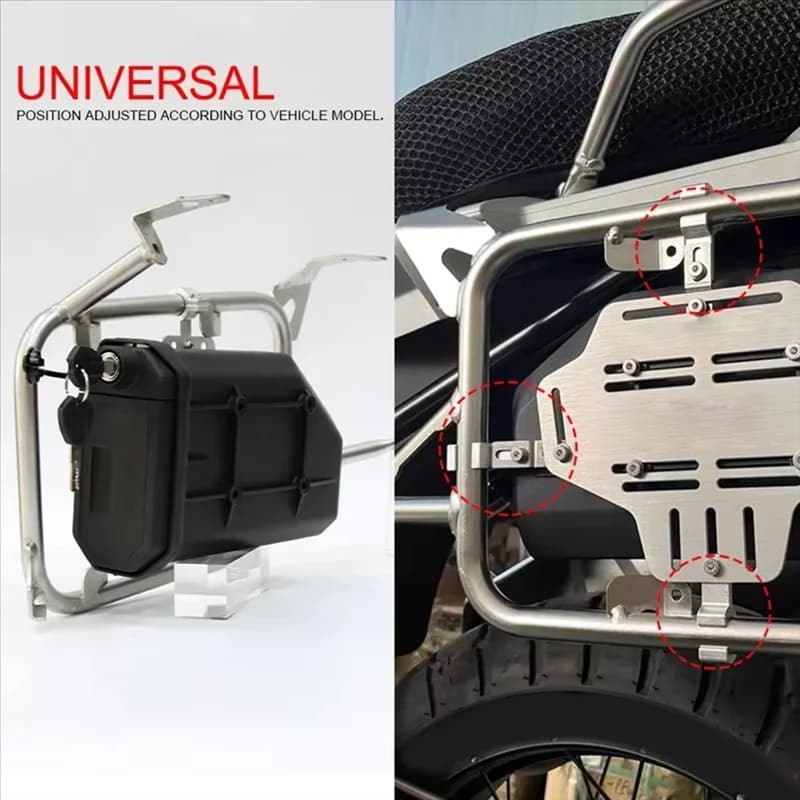 AB56-Scatola portaoggetti per moto Accessori Staffa per cassetta degli attrezzi per VOGE Valico DS900X DSX 900 DSX DS 900X DS 900 X