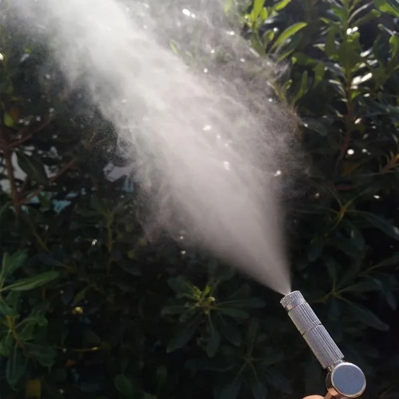 Ugello nebulizzatore A14 per atomizzazione fine, raffreddamento a nebbia, umidificatore ad alta pressione, 50 pz, ugello filtro spray acqua in ottone nichelato per nebbia secca