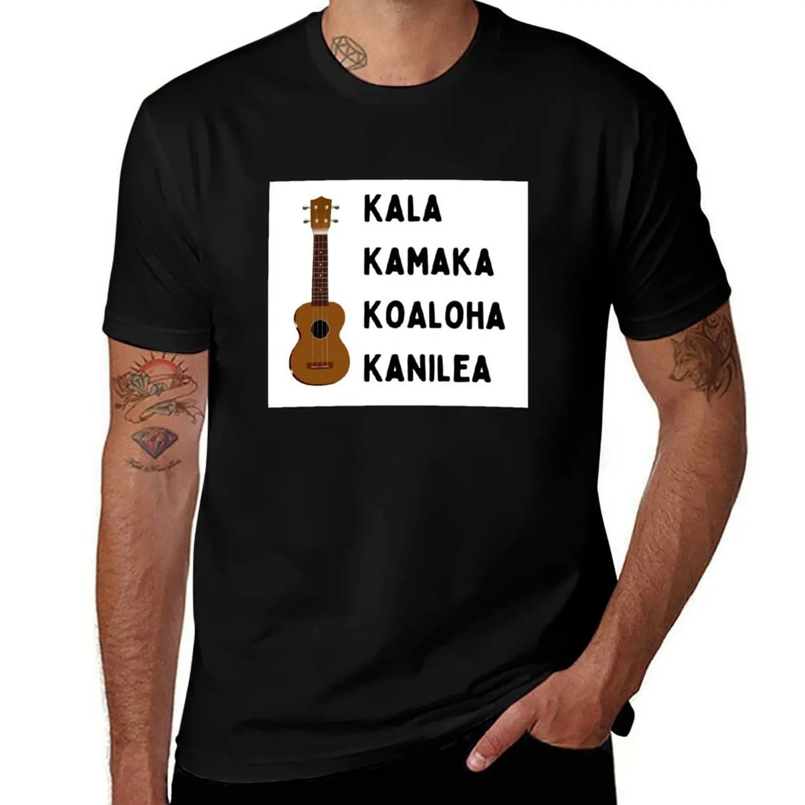 T-shirt Ukuleles per le vacanze all'aperto
