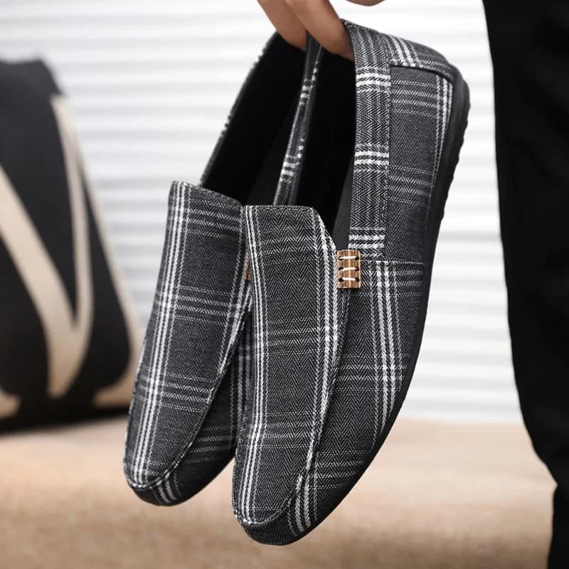 Mocassini Classici da Uomo, Scarpe Basse Estive Traspiranti Slip-on, Comode Scarpe Casual Antiscivolo da Guida, Mocassini da Uomo