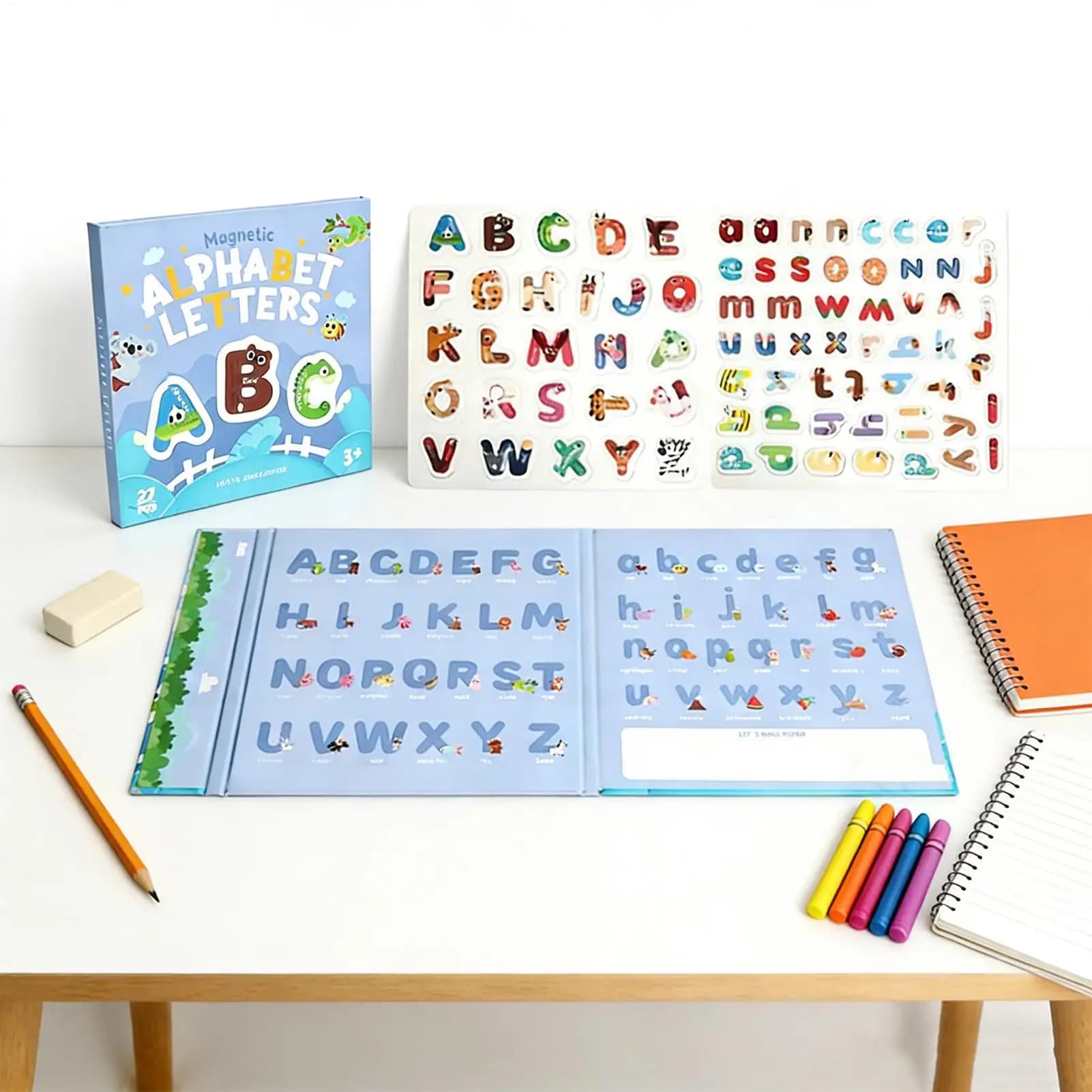 Puzzle magnetico con frazioni, gioco educativo per l'apprendimento delle frazioni, ideale per la didattica a casa, in classe e per la scuola elementare.