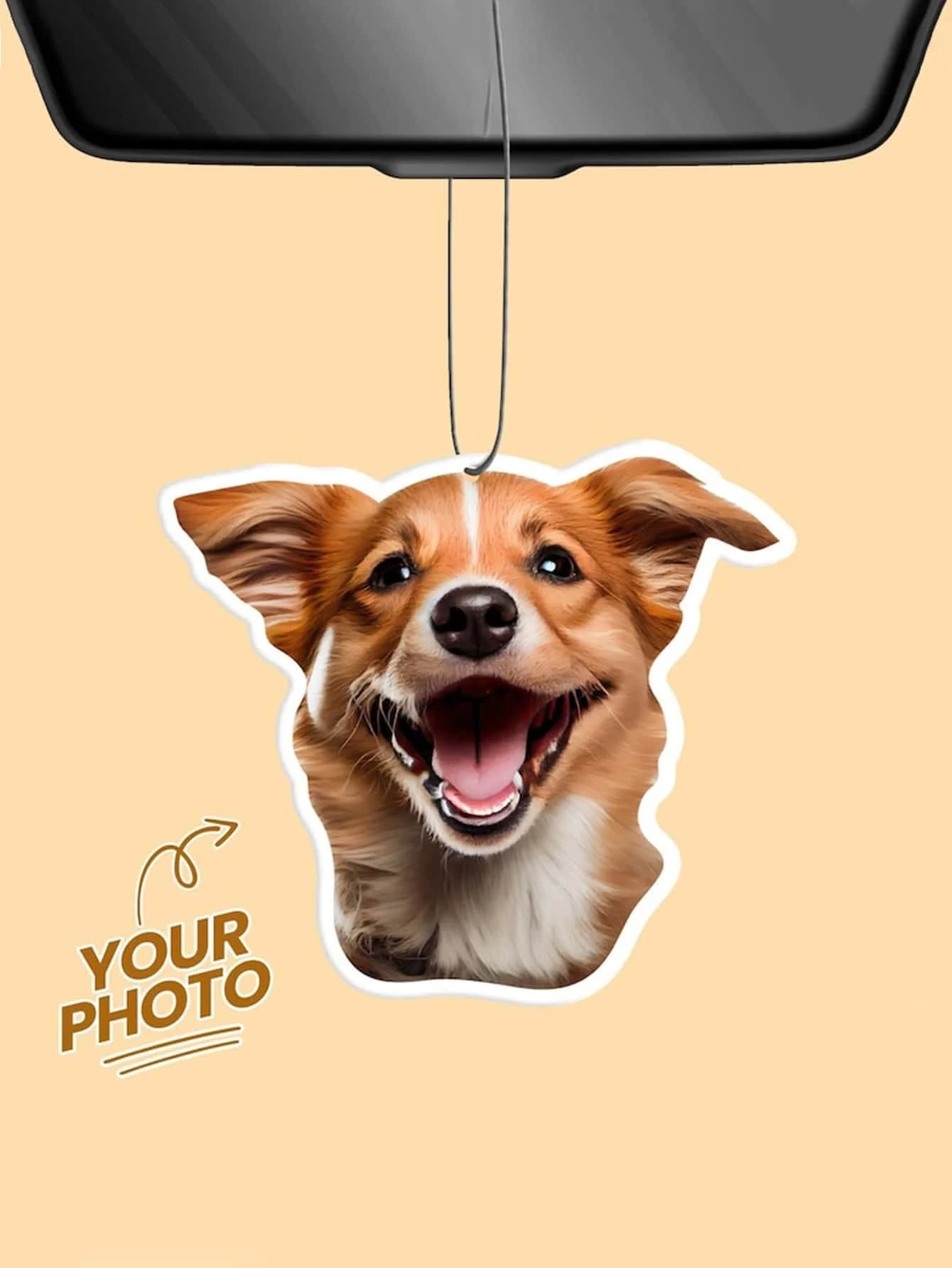 Deodorant for Custom Cars with Animal Photos - Design with Custom Dog, 9 Fragrances, Gift Perfect for Every Occasion