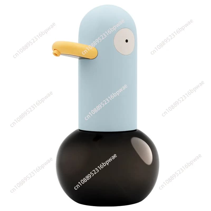 Dispenser di sapone per piatti di anatra carino Dispenser di sapone elettrico touchless Dispenser di sapone automatico ricaricabile a mani libere per la cucina del bagno
