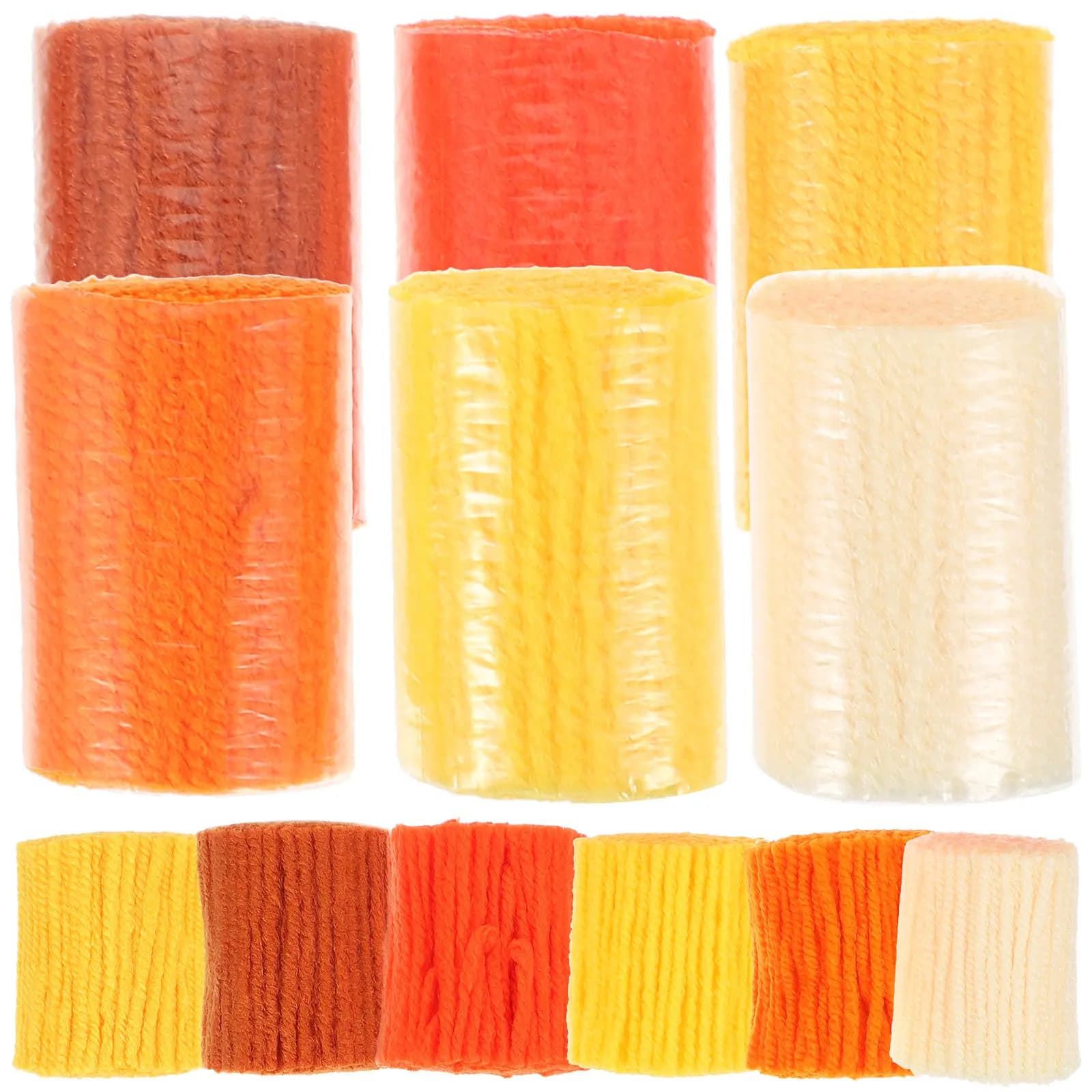 Set di 12 Ganci in Acrilico Premium per Realizzazione Tappeti, Lavorazione a Uncinetto, Artigianato Fai-da-Te, Coperte, Cuscini, Decorazioni per la Casa