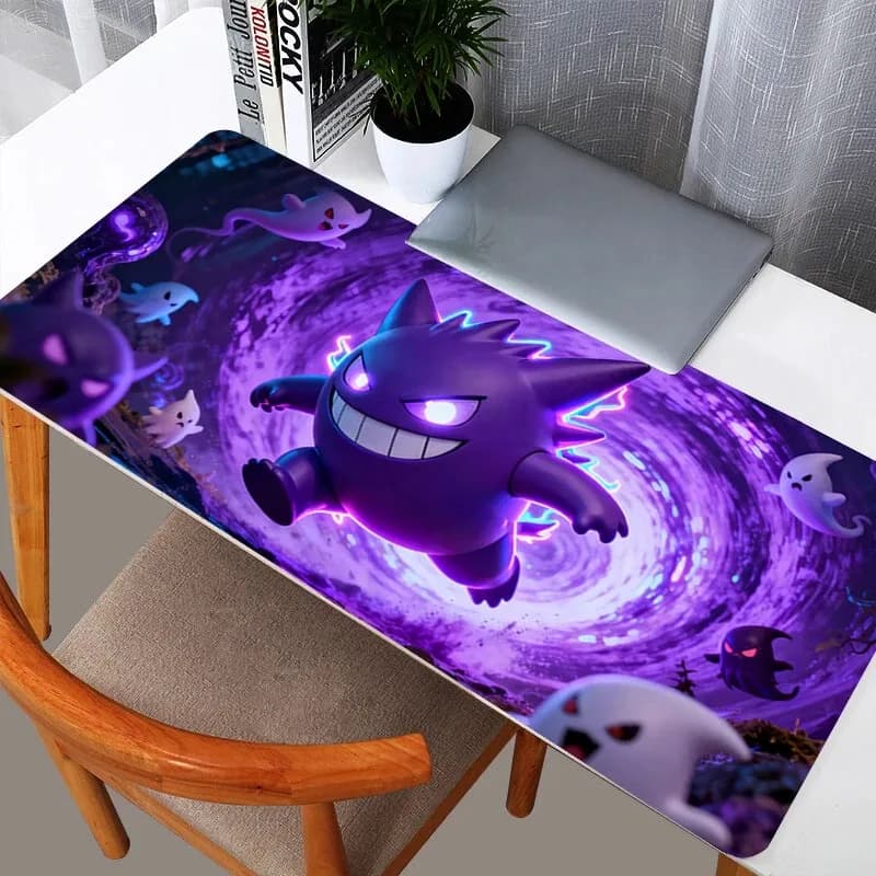 Mouse XXL Carpet from Gaming Varmilo, Computer Accessories, Durable Desk Carpet with Design Anime Gengar