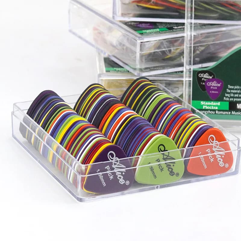 6/12/20/24PCS Plettri Chitarra Mix Plettri per chitarra elettrica Soach Pick 0.71 Plettri per chitarra Plettro Picco 1.0mm JTBP02