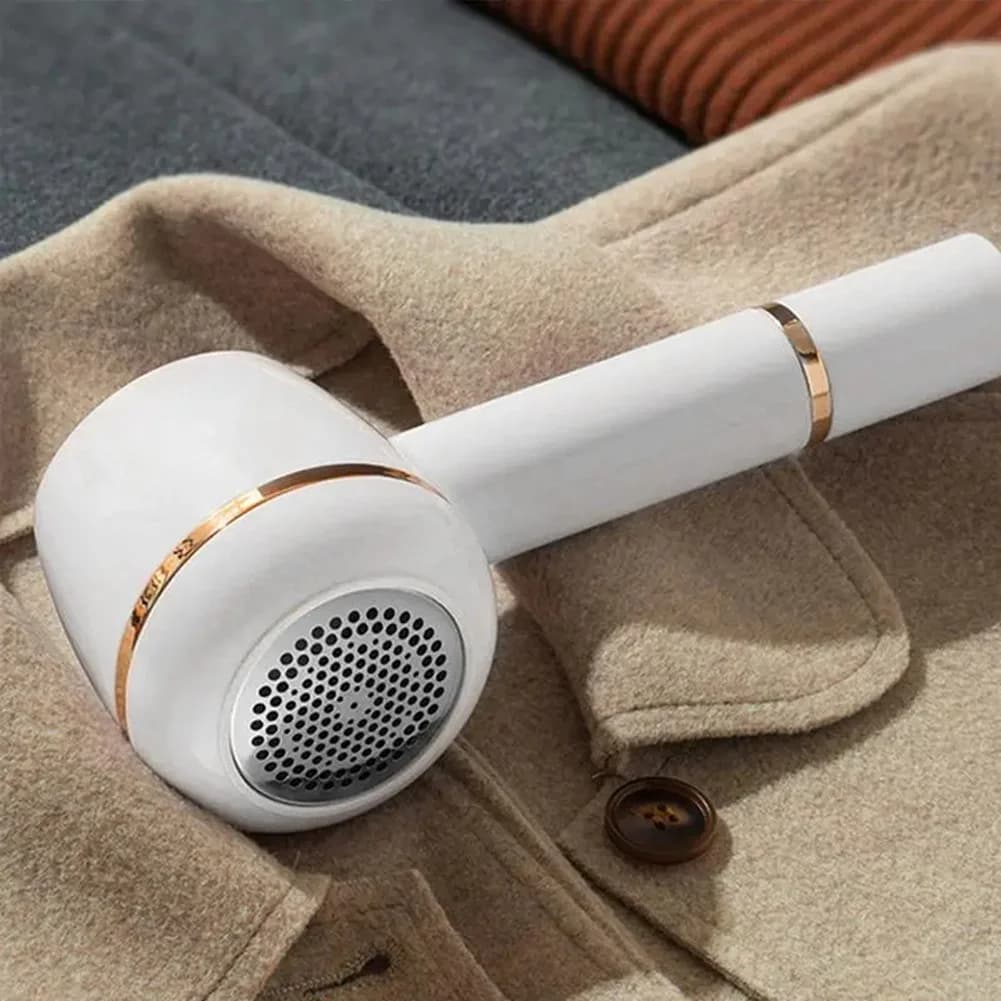 Levapelucchi Elettrico per Tessuti, Rimuovi Pelucchi per Maglioni, Tappeti, Divani e Biancheria da Letto - A77G