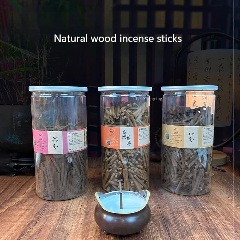 350g Naturale Breve Bastone di Incenso Legno di Sandalo Agarwood Buddista Sala Tempio Buddha Offerta Casa Interno Purificare L'Aria Joss Stick