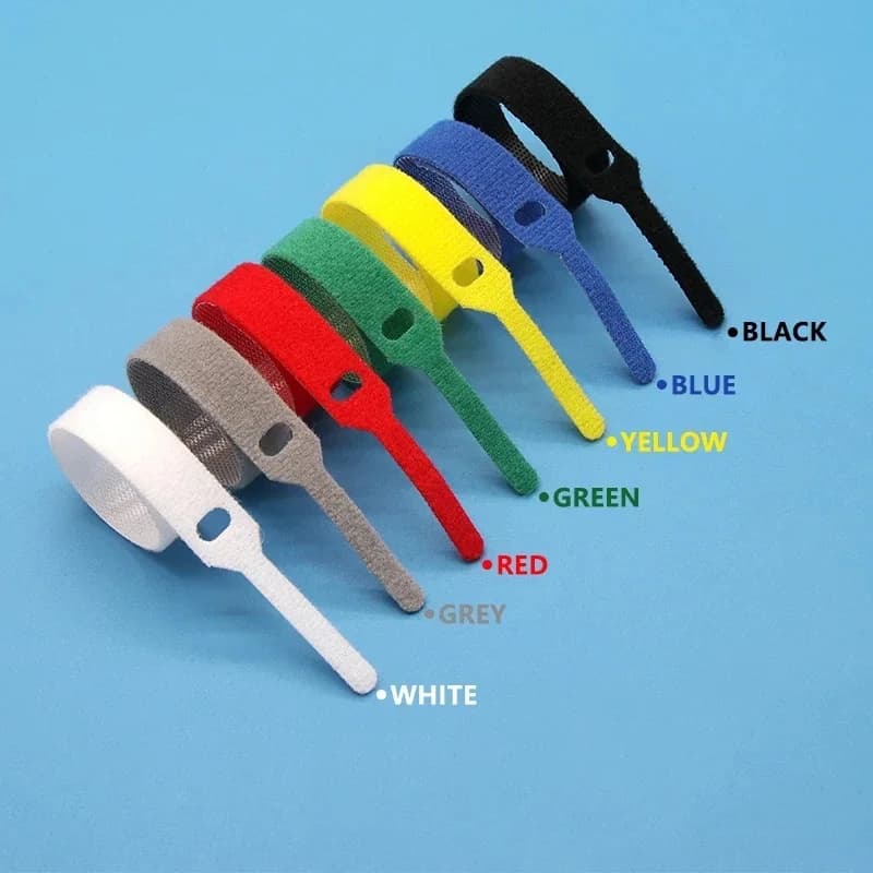10/20pcs Releasable Cable Ties Plastics Fastening Reusable Cable Tie Straps Nylon Wrap Zip Bundle Bandage Tie