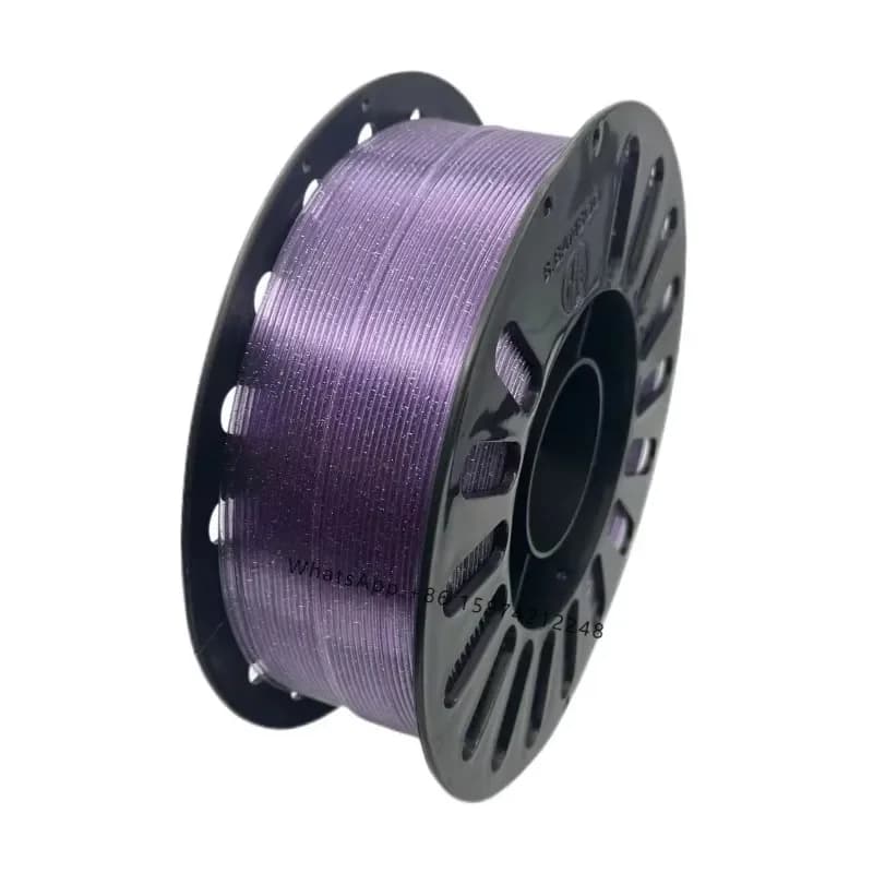 3D Printer Prints 1.75mm Long Filament PLA Silk Monochrome 1KG High-speed Printing 200C, Silk Silver