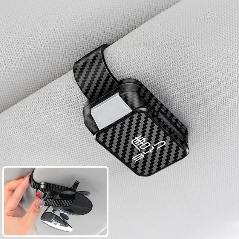 Per BYD Tang Seal U Dm I Seagull Dolphin Sealion 7 Atto 3 Nuovi occhiali per auto Clip Occhiali da sole Custodia per occhiali Visiera Accessori Parti