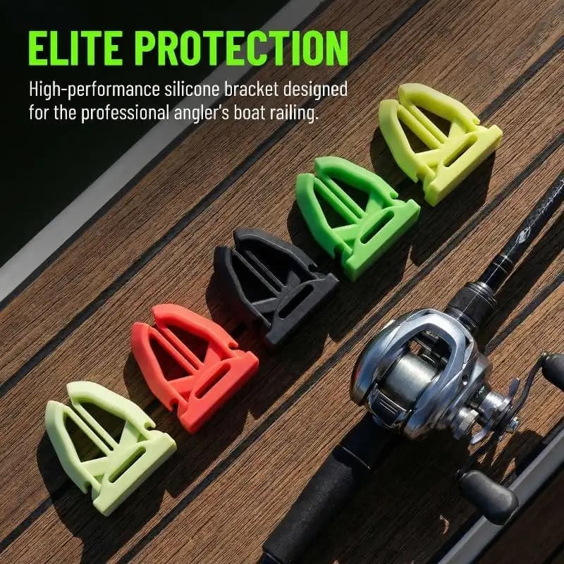 Clip di fissaggio portatile per canna da pesca, supporto regolabile, comodo per viaggi all'aperto