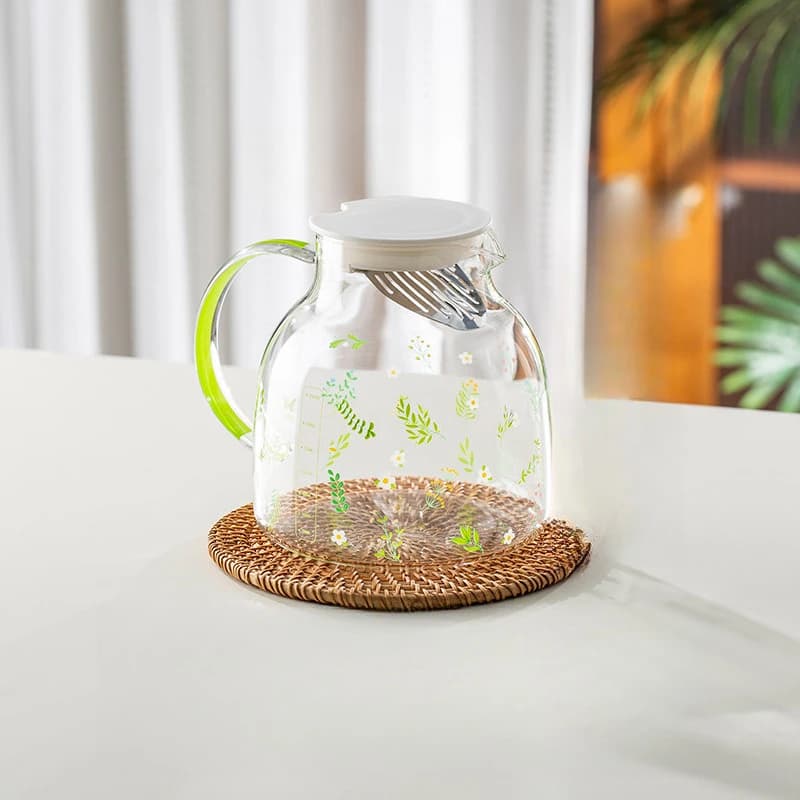 Glass kettle household tea high borosilicate high temperature resistant teacup