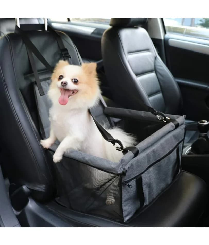 Coprisedile per auto per cani Amaca pieghevole Imbracatura per animali domestici Borsa per gatti Cestino Seggiolino per auto di sicurezza per cani e gatti da viaggio stabile e pieghevole