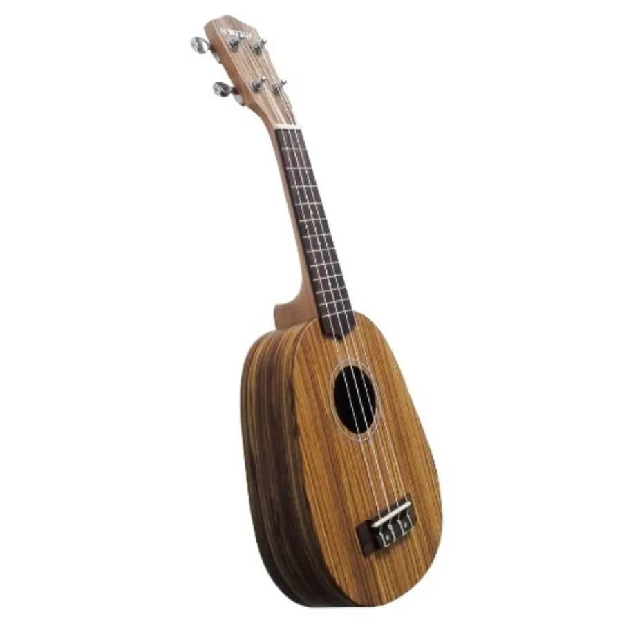 Musical Instrument Corporation UKS-PA-ZB Ukulele da 23 pollici in legno di zebra