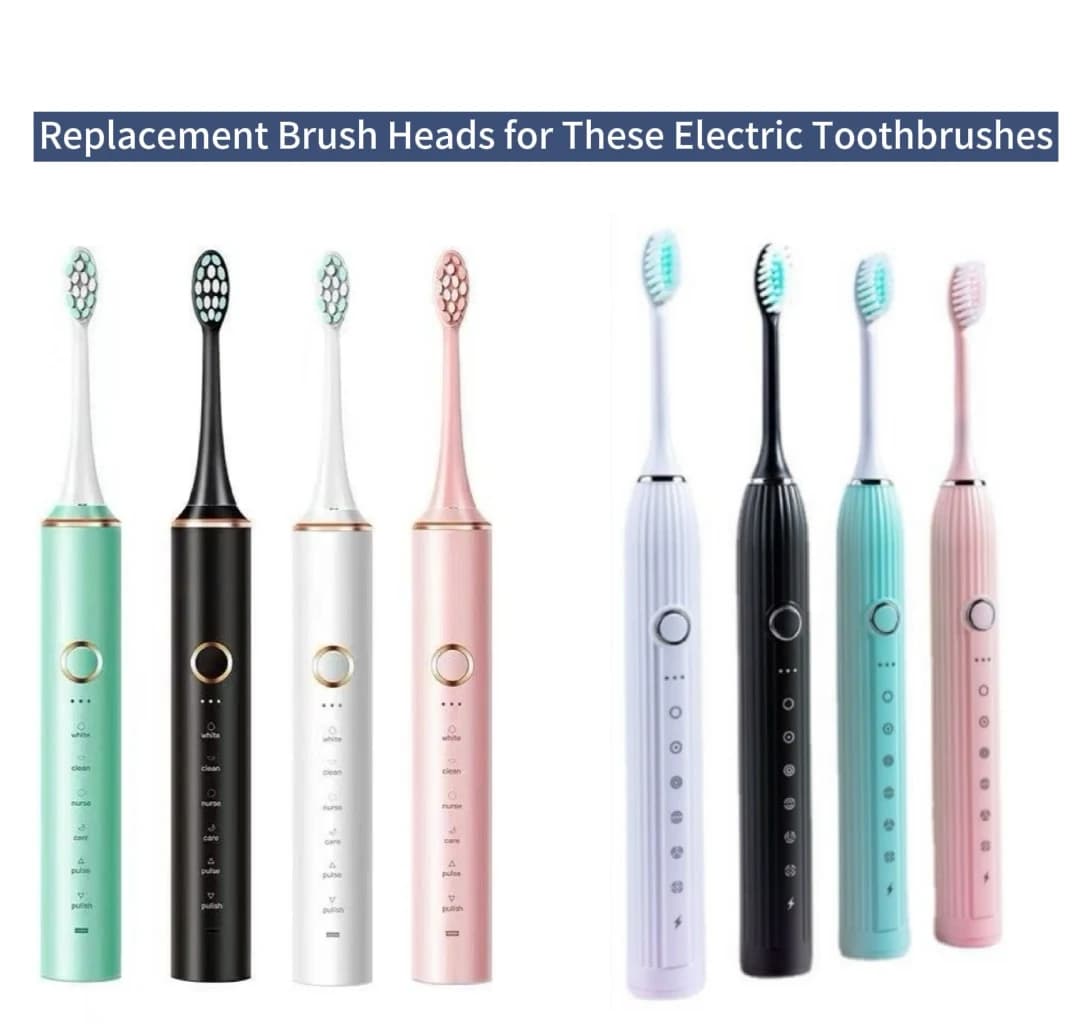 Testine di ricambio per spazzolino da denti elettrico sonico N101 N100 N105, con setole morbide DuPont, 8 pezzi