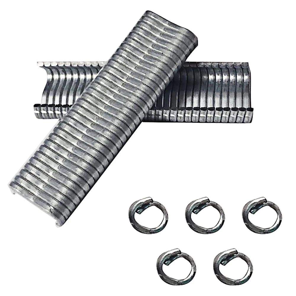 600/1200Pcs M Clips for Chicken, Duck, Rabbit Cage Clamp - Bird, Quail, Pigeon Cage Staples Fastener Staples