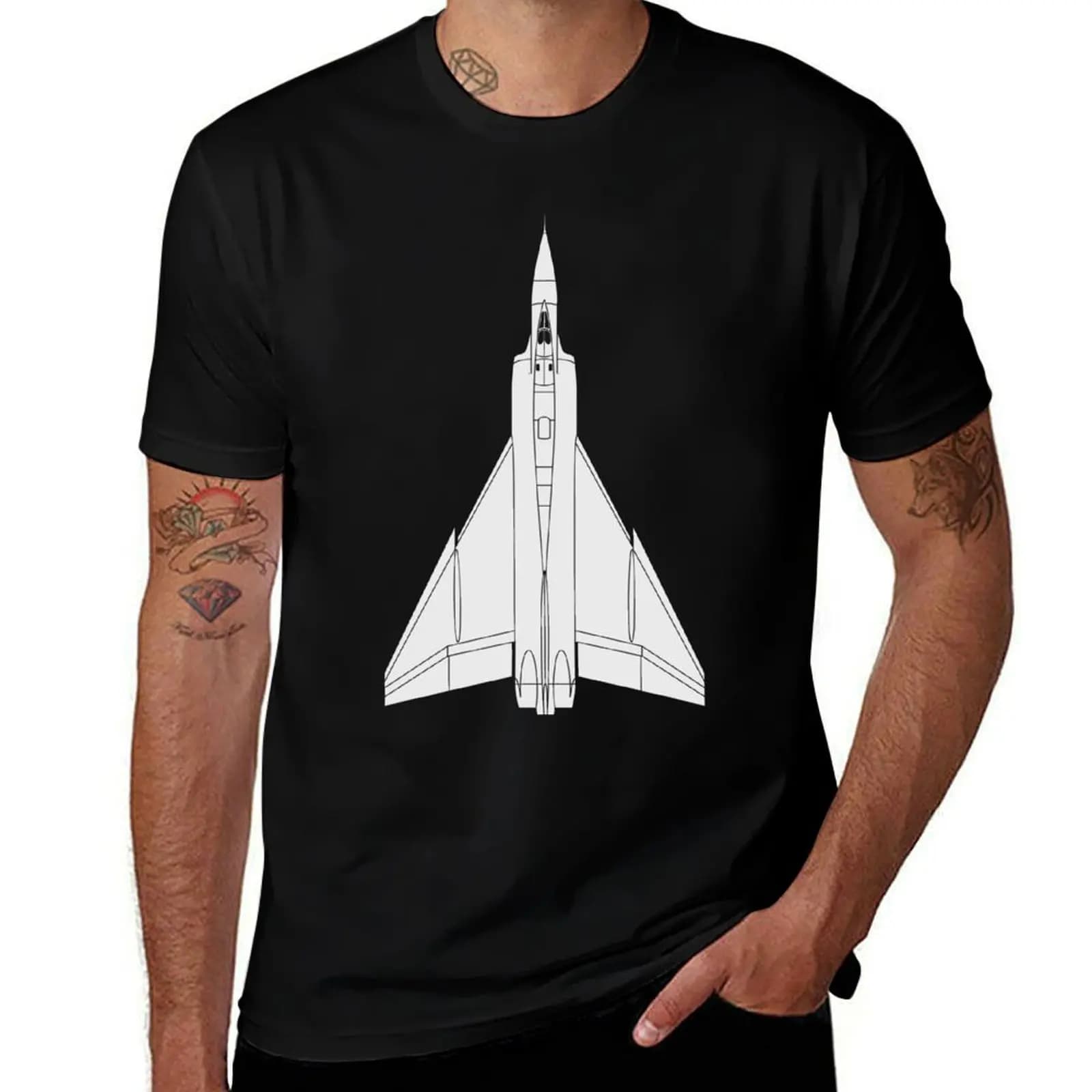 T-shirt Avro CF-105 Arrow, T-shirt leggera per le vacanze