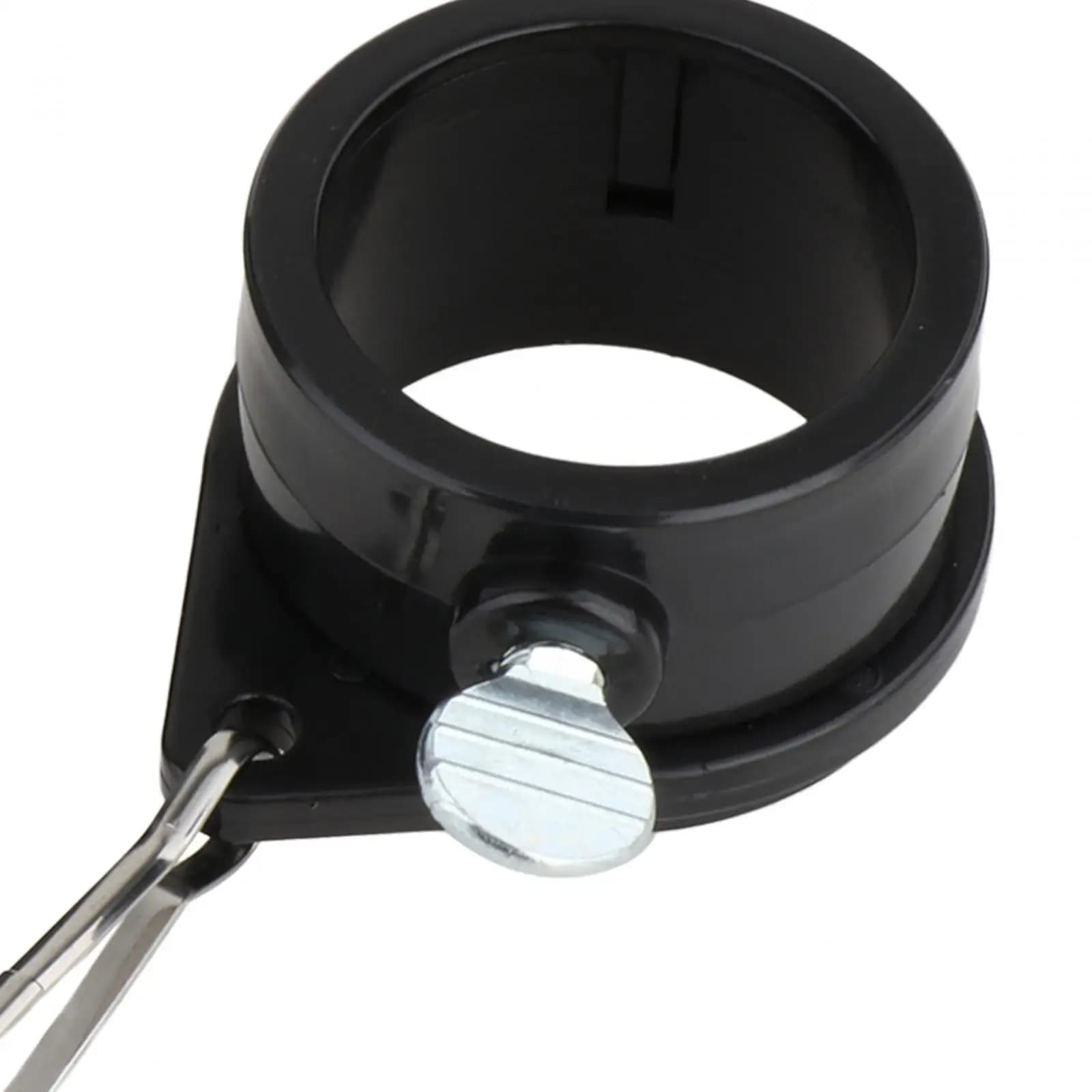 2 x Clip per asta portabandiera, Anelli per asta portabandiera, 360 ° Rotazione, Sostituzione, con