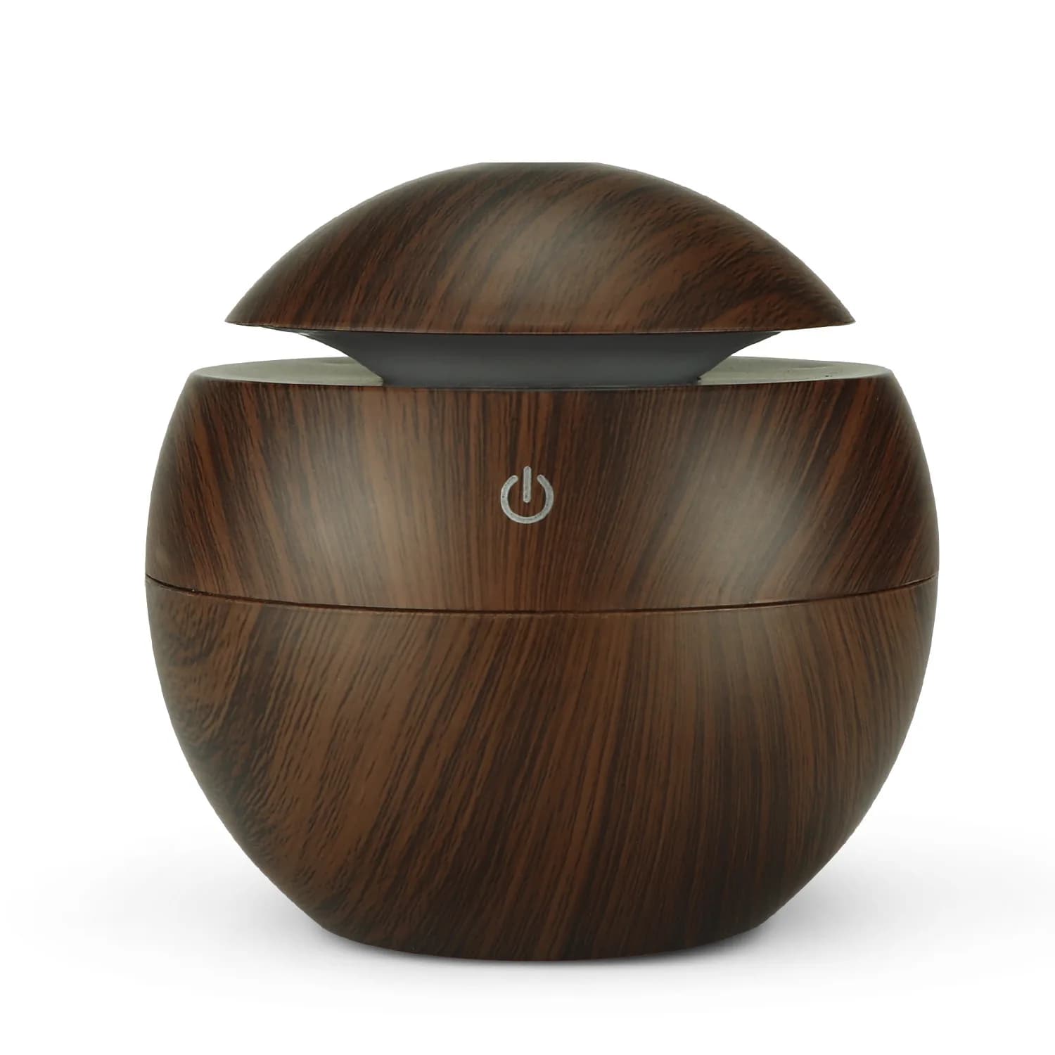 Nuova Vendita Calda Mini Usb Diffusore D'aria Olio Essenziale solubile in Acqua Ad Ultrasuoni 130ml Grano di Legno Umidificatori