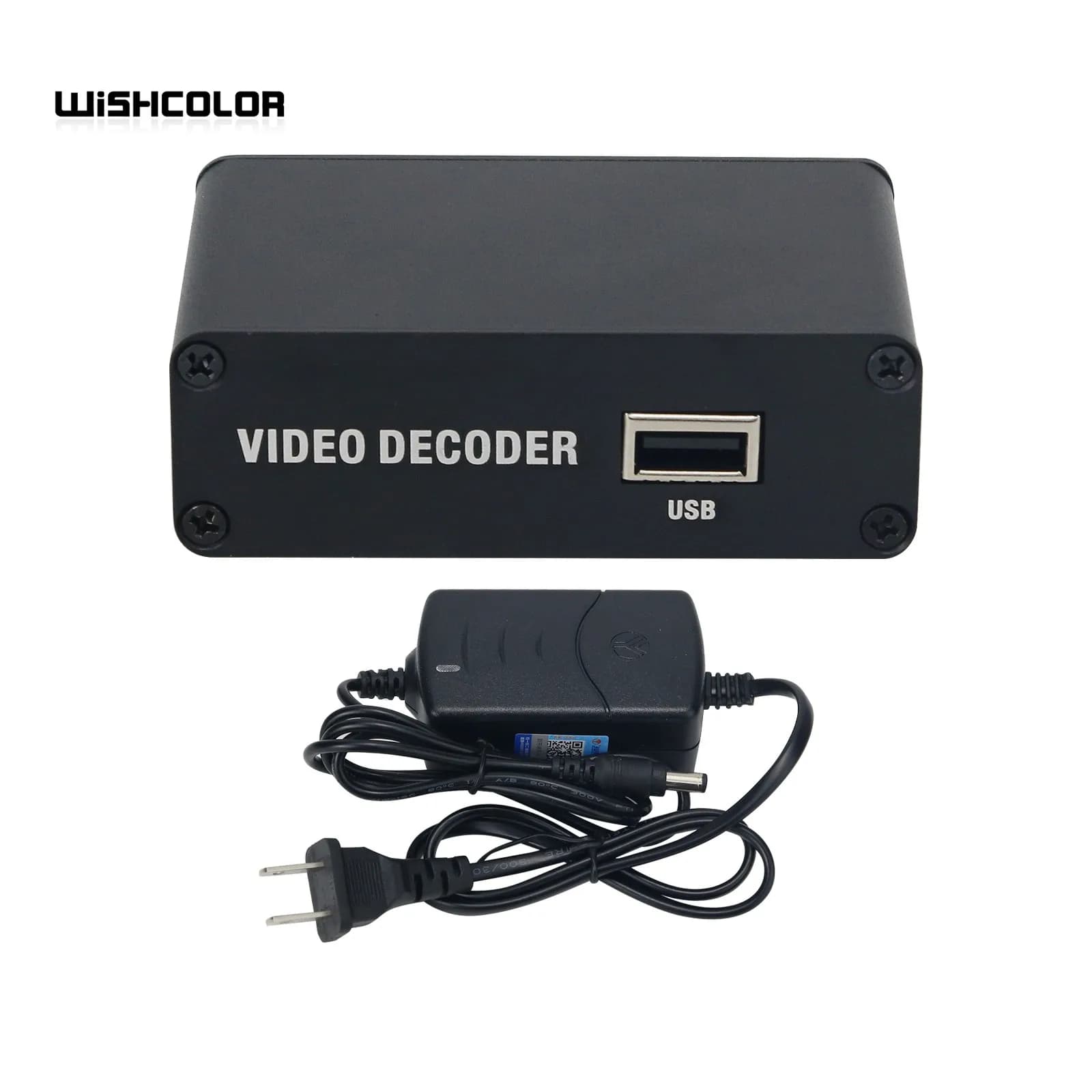 Decoder Video Network Wishcolor H.265 RTMP HDMI-compatible HD 1080P IPTV Decoder with USB RTSP 4K H.264 Decoder