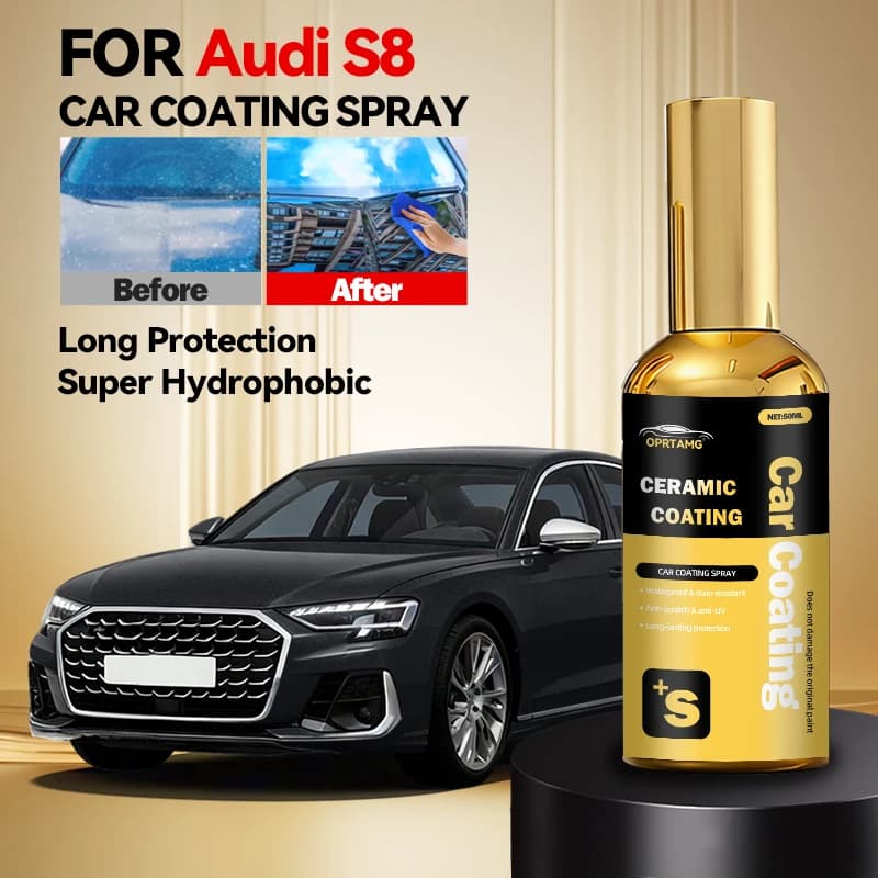 Rivestimento Nano Idrofobico Antigraffio per Auto Audi S8 1994 1995 1996 1997 1998 1999 2001 2002 2003 2004 2005 2006-2023