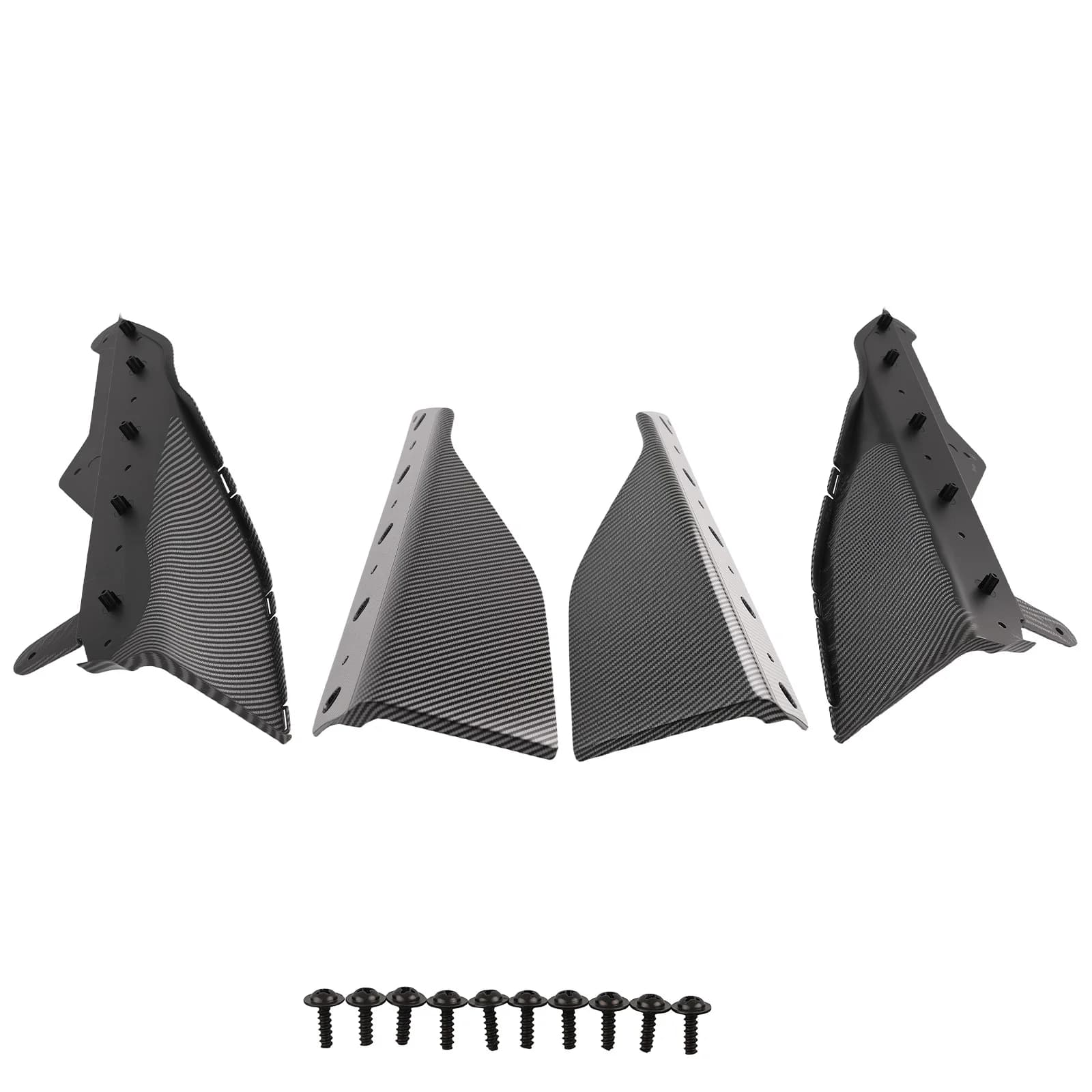 Estensione Laterale 2 Pezzi per BMW G42 230i M240i 2022-2024 Effetto Carbonio