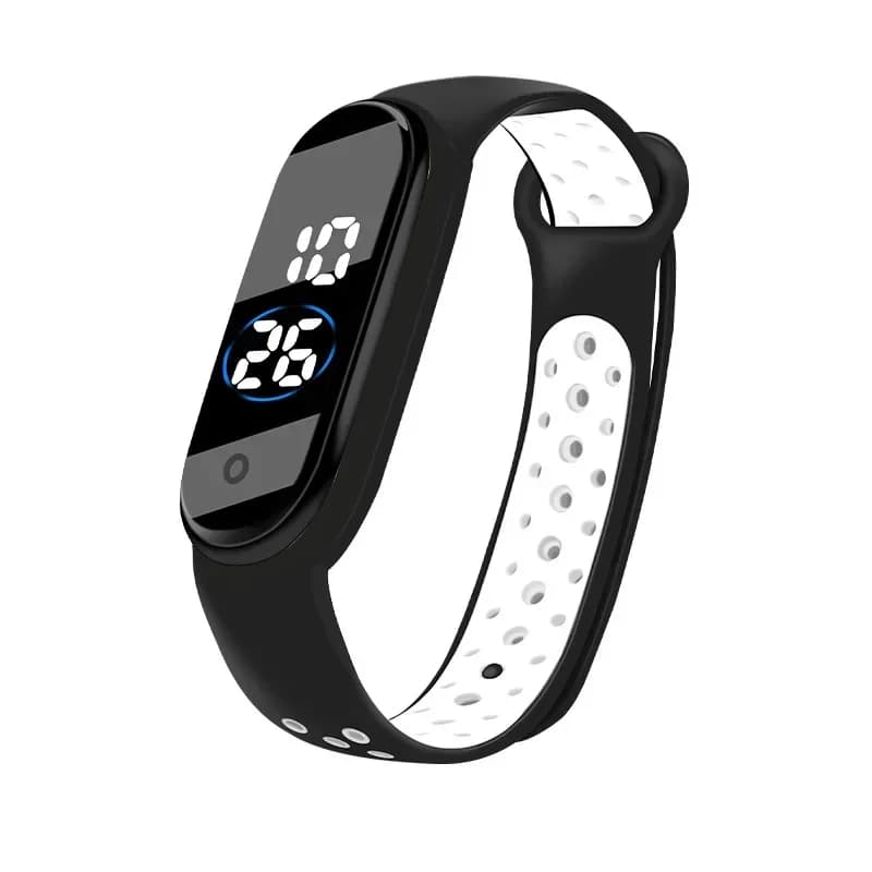 Orologio sportivo alla moda per bambini orologio digitale a Led impermeabile per bambini cinturino in Silicone ultraleggero orologio da polso per ragazze adolescenti Unisex