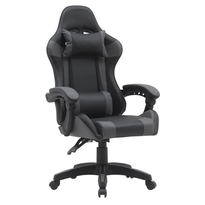 Sedia da Gaming Ergonomica in PU dal Design Moderno Personalizzabile, Girevole e Regolabile in Altezza per Casa e Ufficio - Promozione Vendite