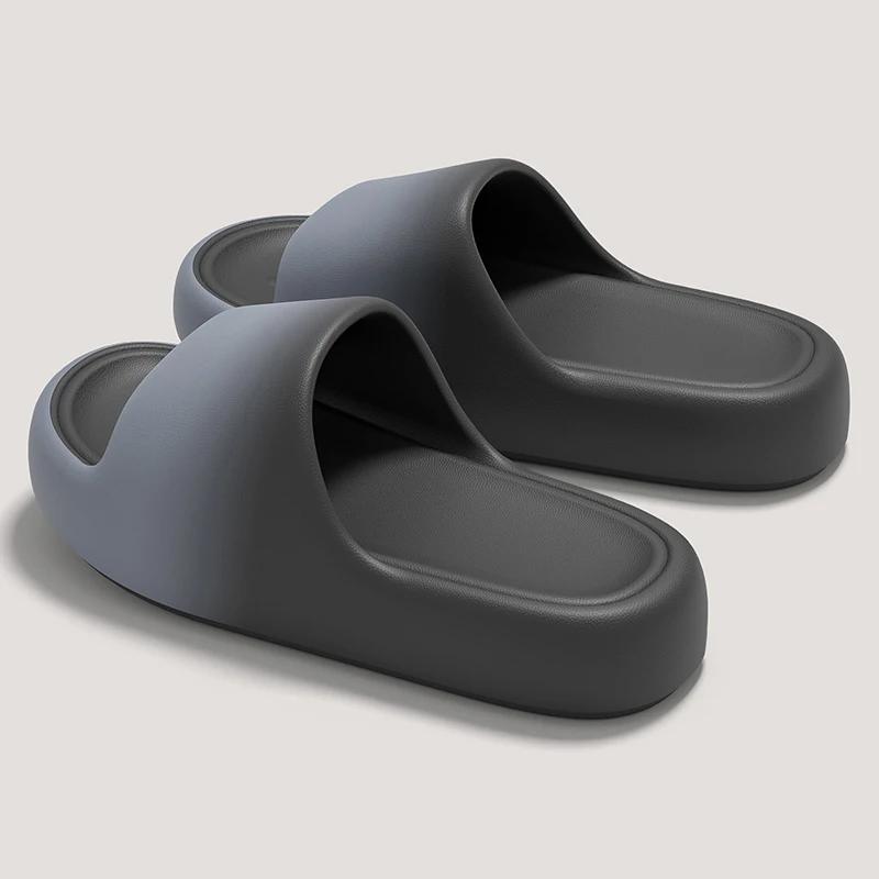 Ciabatte da uomo alla moda, antiscivolo, da spiaggia, per interni ed esterni, in EVA di alta qualità, comode, per coppie.