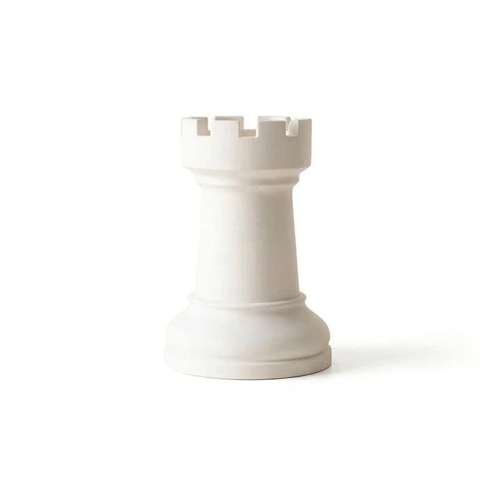 Portapenne Semplice a Forma di Scacchiera in Plastica, Contenitore Creativo Multifunzione per Matite, Vaso per Fiori, Porta Pennelli Trucco, per la Casa