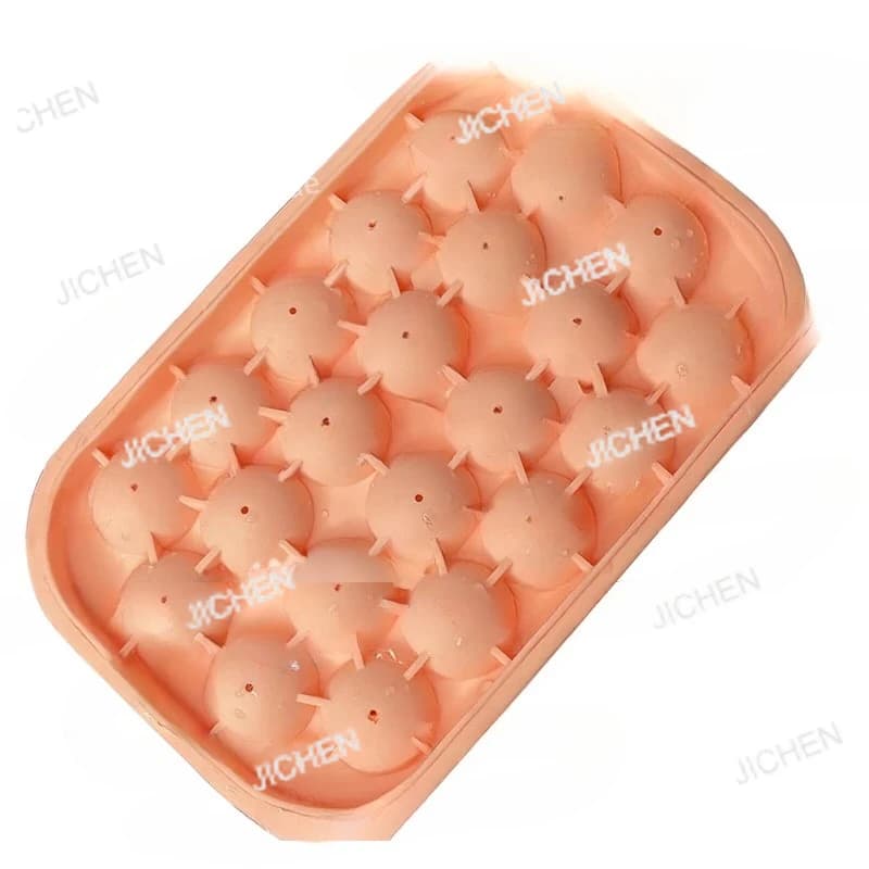 Stampo per ghiaccio a forma di pallina di cristallo d'uva fai da te JC, per sapone fatto a mano, stampo per hockey su ghiaccio