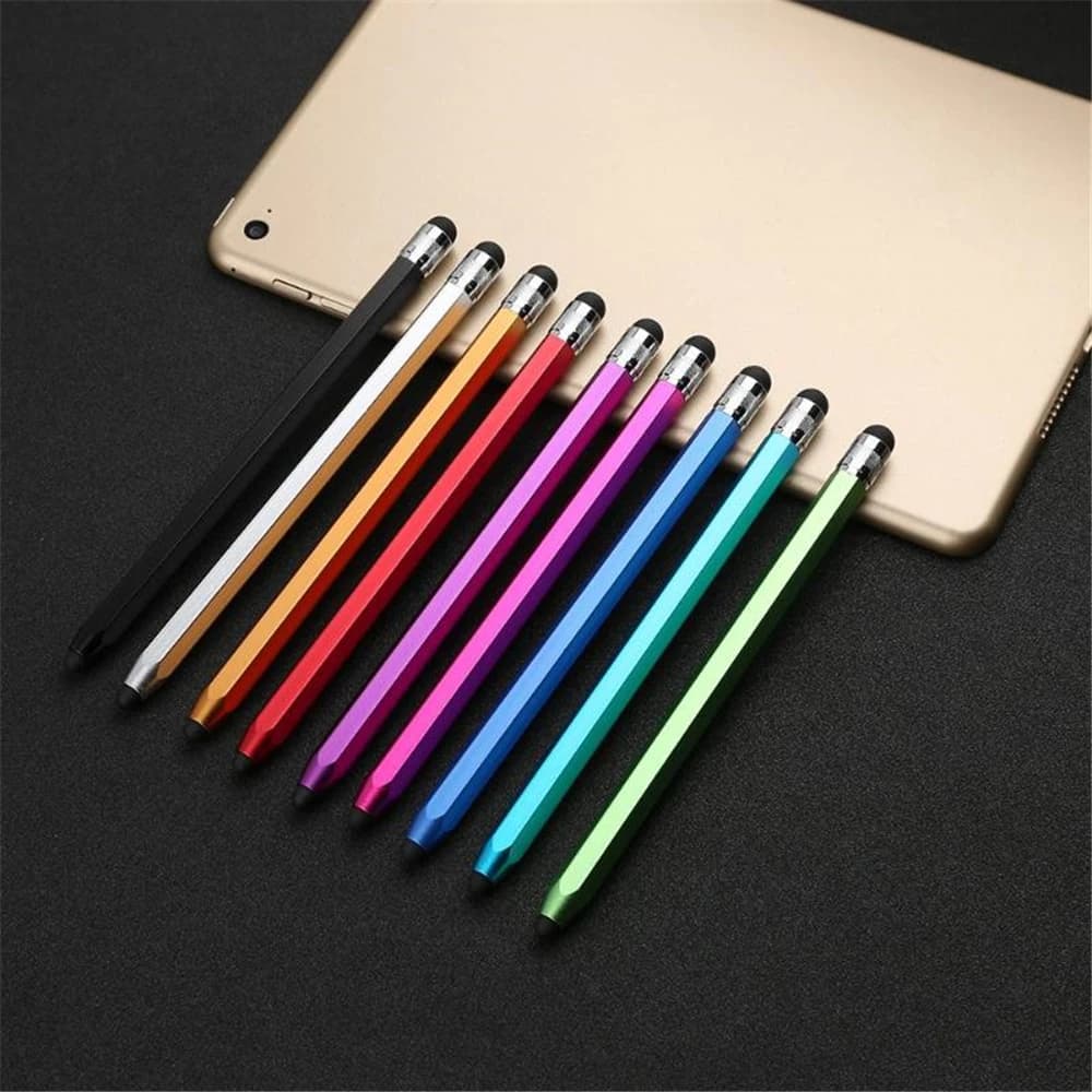 Penna stilo per touch screen Doppi punte per iPhone Tablet iPad Disegno Tablet universale Penne touch per schermo capacitivo per smartphone