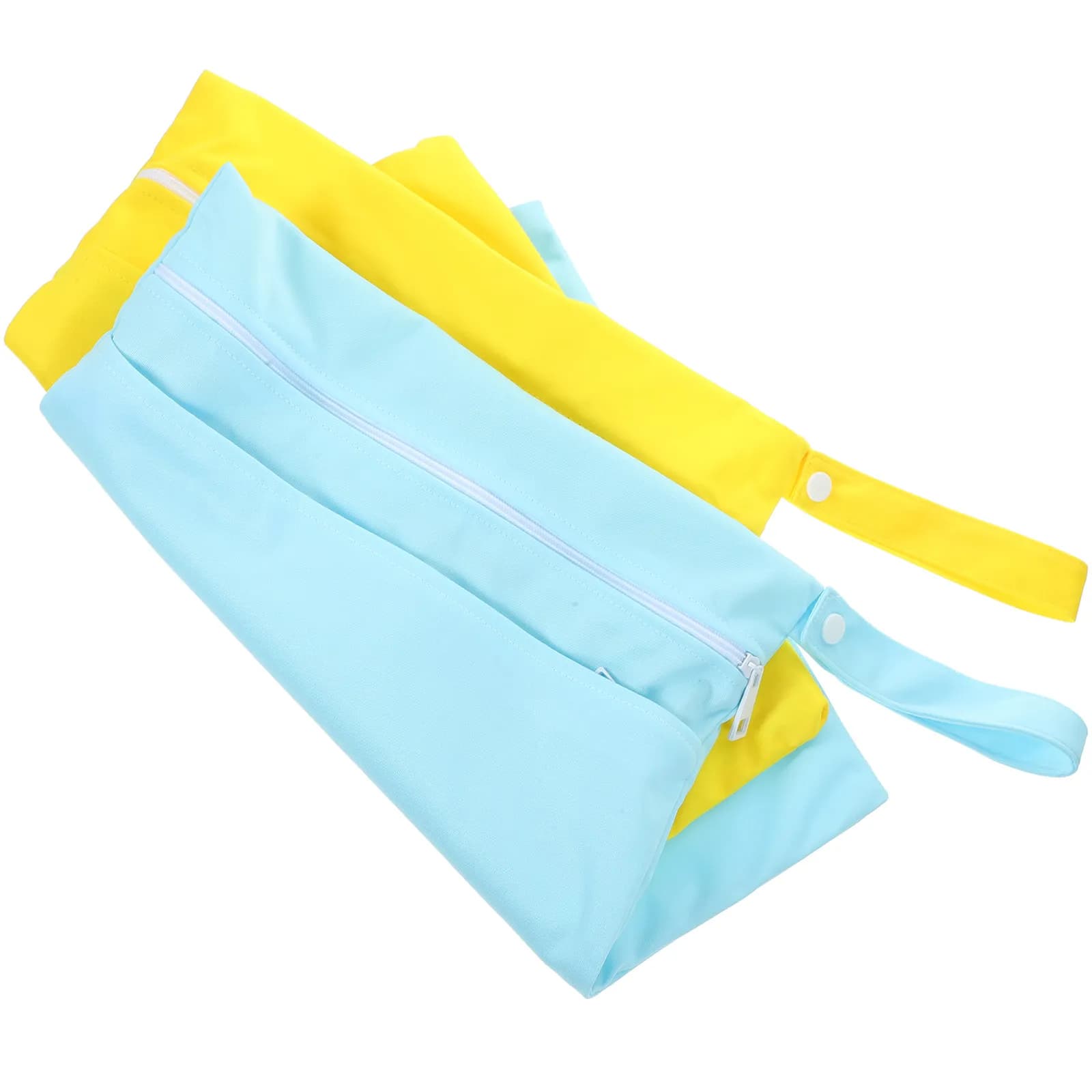 2 Pezzi Borsa portaoggetti multifunzionale con cerniera, grande borsa da viaggio impermeabile per bagno, dormitorio, viaggi in famiglia, costumi da bagno, asciugamani, trucchi, scarpe sporche
