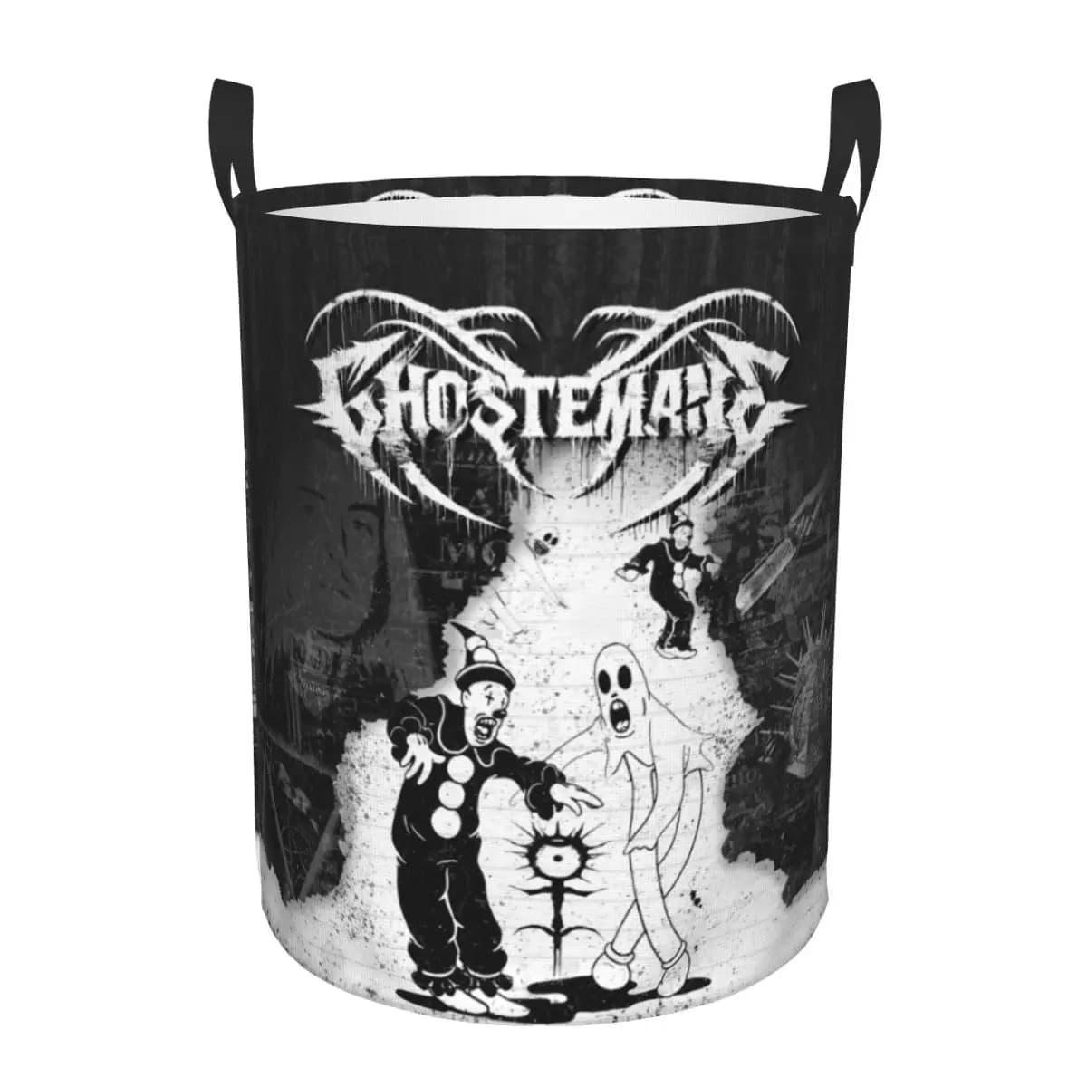Custom G-Ghostemanes Hip Hop Metal Rock Gothic Basket for Kids Toy Bag