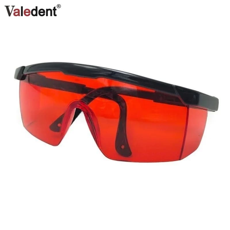 Protective Glasses Dentali (5 Pieces) for Whitening Tooths and Photopolymerization, Shock Glasses, Professional Dentali Glasses