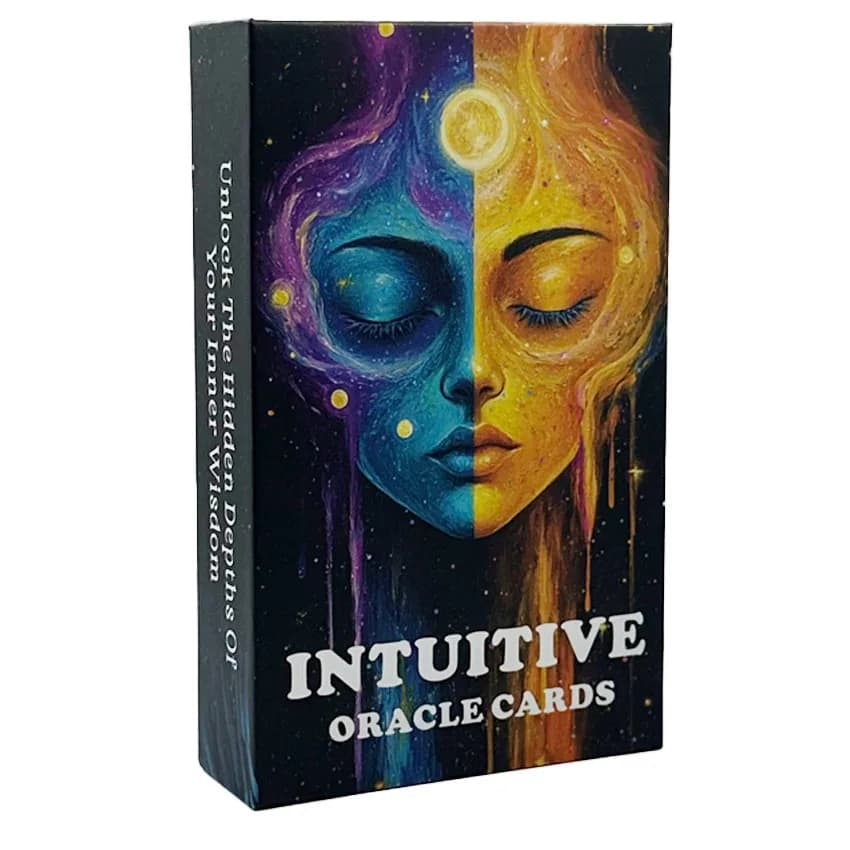56 pezzi di carte Oracle intuitive, giochi di carte, carte da divinazione 12x7 cm, senza manuale