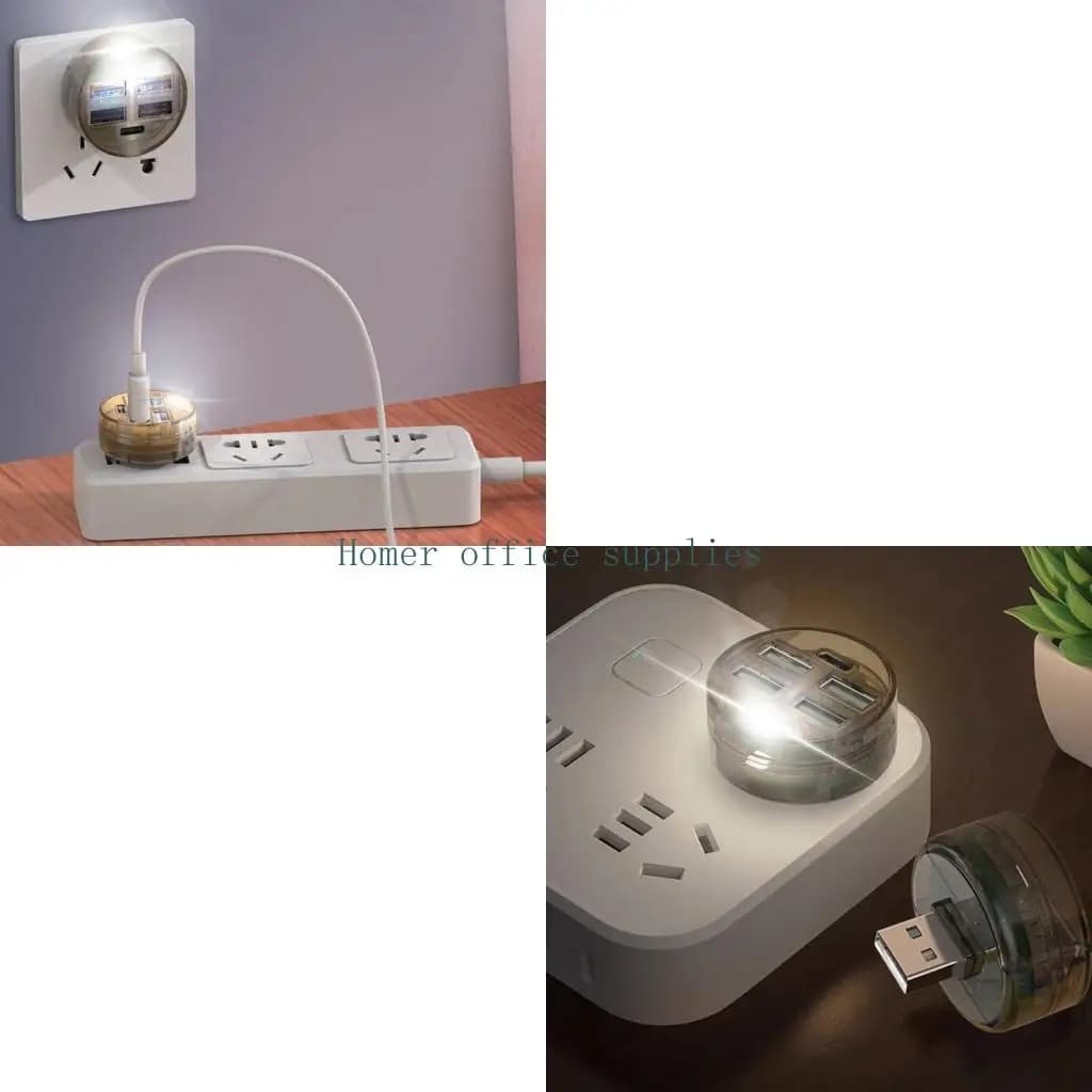 K43B Hub USB a 4 porte Splitter USB Adattatore extender USB C a 1 porta per notebook portatile