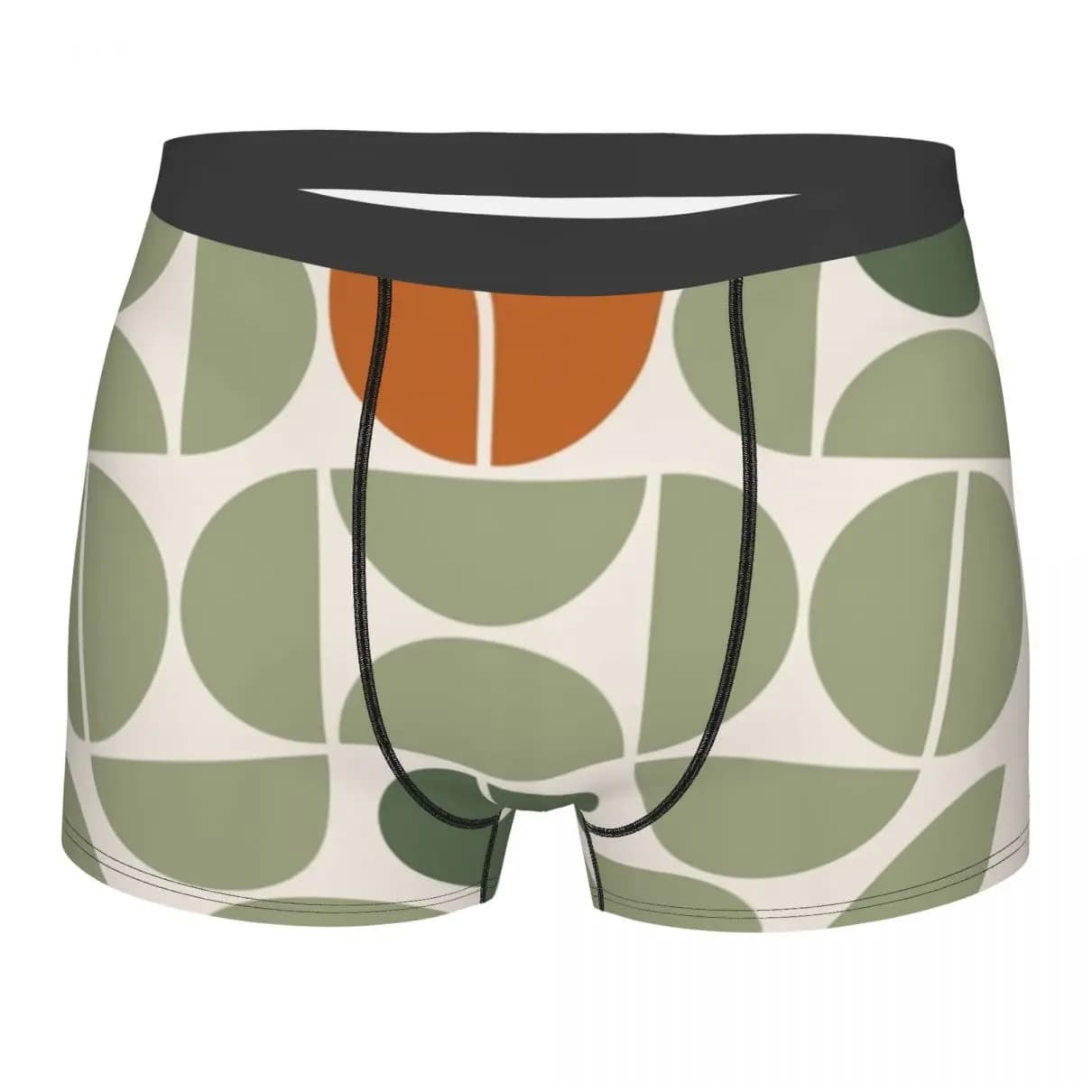 Boxer da Uomo Personalizzati Verde Salvia Traspiranti