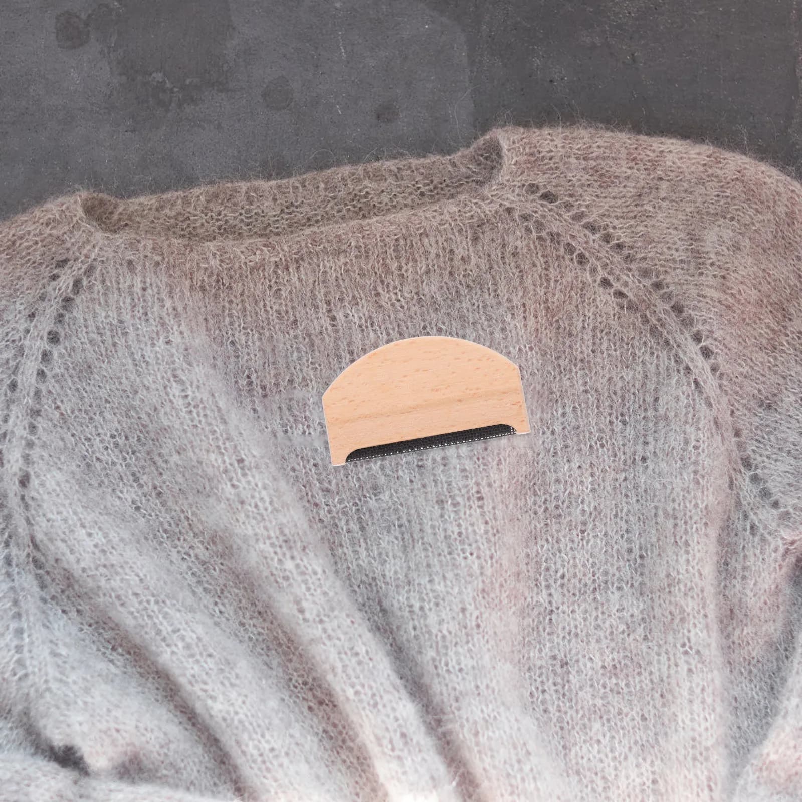 Levapelucchi Manuale in Legno, Rasapelo Portatile per Maglioni, Strumento per la Rimozione di Pelucchi e Nodi da Capi in Lana e Cappotti