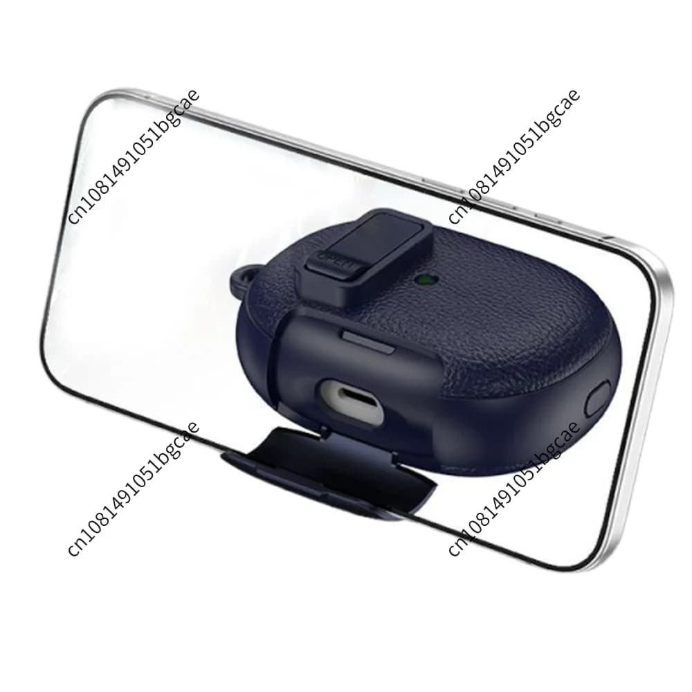 For Huawei FreeBuds Pro 5 Headphones Protective Cover with Phone Stand & Lock Anti-Scratch Earphone Case Dustproof Headset Cover