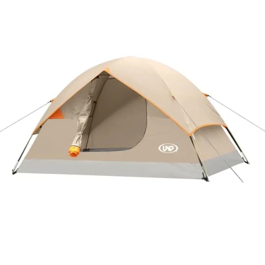Tenda a Cupola Facile da Montare per Campeggio ed Escursionismo, Leggera e Portatile, Verde