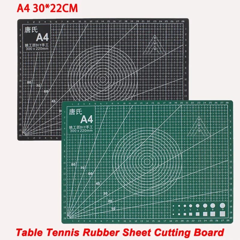 A4 30*22 CM Ping Pong Rubber Sheet Size A4 for FAI DA TER Hand-made Ping Pong Racket Ping Pong Ping Pong Tools FAI FROM TE